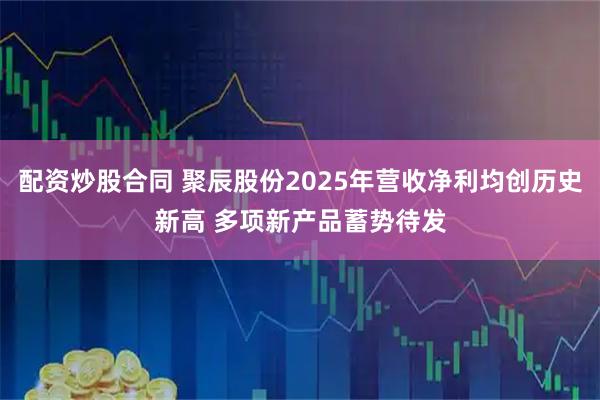 配资炒股合同 聚辰股份2025年营收净利均创历史新高 多项新产品蓄势待发